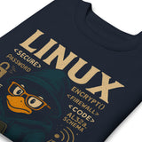 Linux Cyber Security Programmer - Unisex Premium Sweatshirt