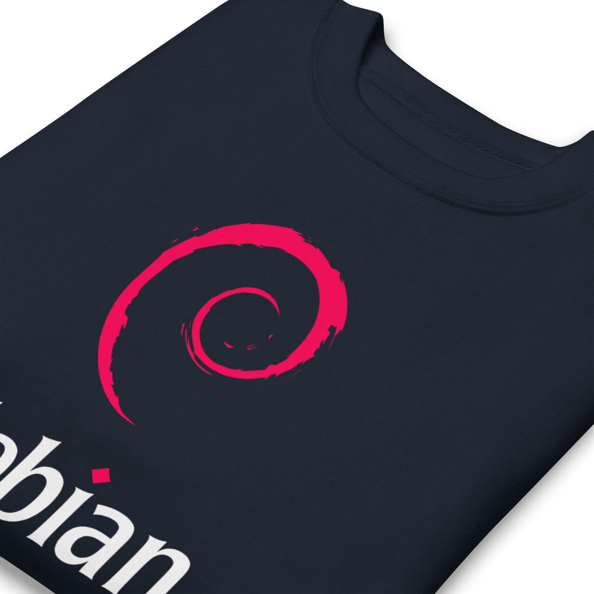 Linux Debian Classic Logo - Unisex Premium Sweatshirt