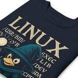 Linux Wizard - /bin/bash Edition - Unisex Premium Sweatshirt