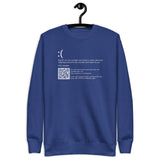 Blue Screen of Death Critical Process Died - Unisex Premium Sweatshirt