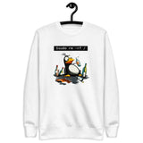 $ sudo rm -rf / — Drunk Linux Edition - Unisex Premium Sweatshirt