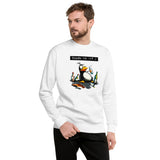 $ sudo rm -rf / — Drunk Linux Edition - Unisex Premium Sweatshirt