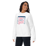 Dev Like a Girl - Unisex Premium Sweatshirt