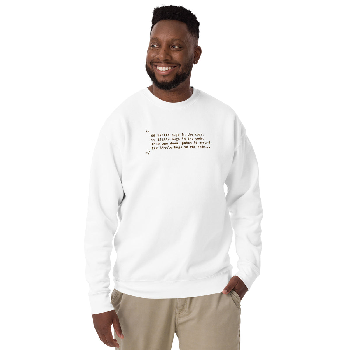 99 Little Bugs in the Code - Unisex Premium Sweatshirt