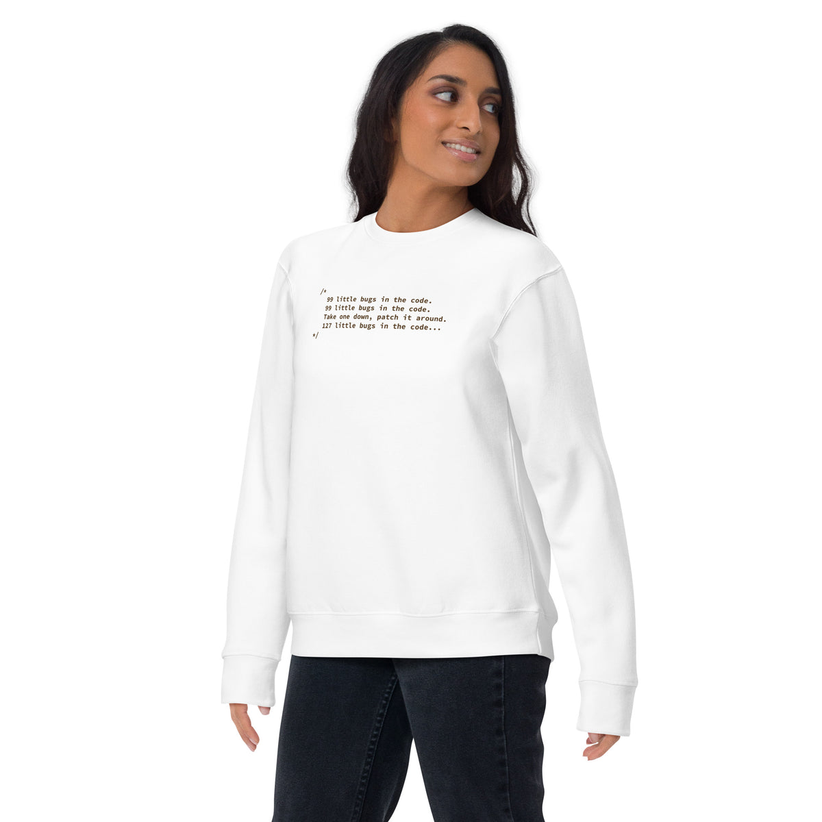 99 Little Bugs in the Code - Unisex Premium Sweatshirt