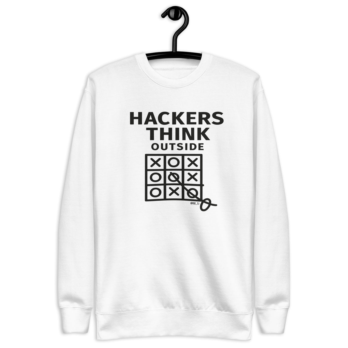 Hacker Think Outside - Unisex Premium Sweatshirt