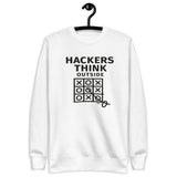 Hacker Think Outside - Unisex Premium Sweatshirt