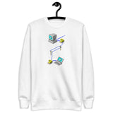 Dial-Up Connection Retro Tee - Unisex Premium Sweatshirt