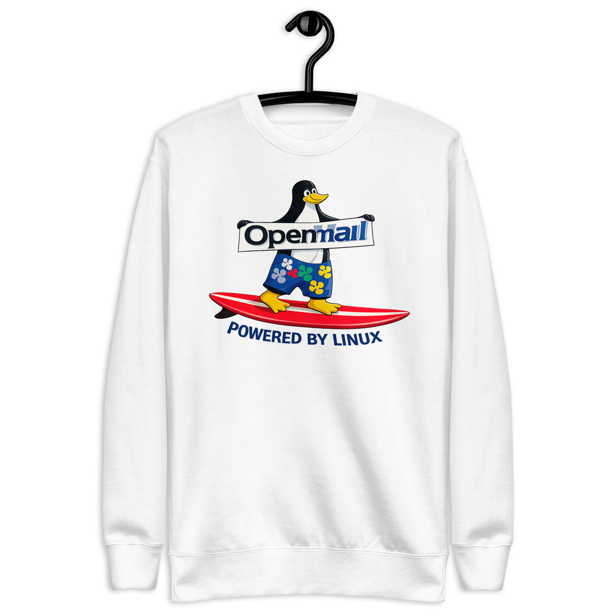 Openmail – Powered by Linux - Unisex Premium Sweatshirt