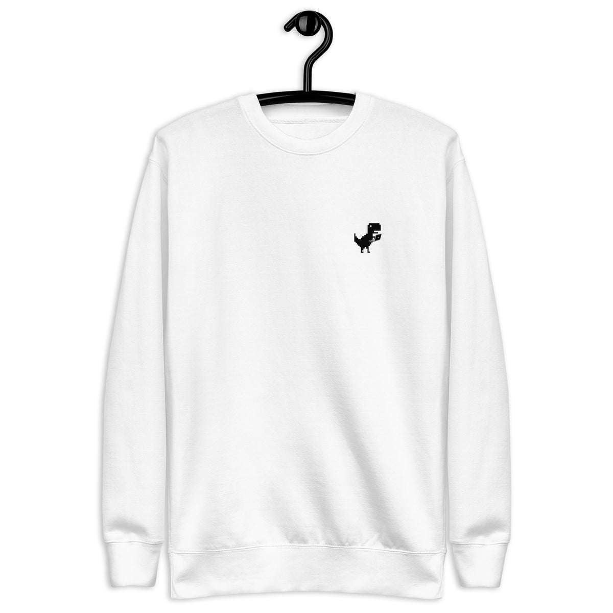 Offline Dino Developer - Unisex Premium Sweatshirt