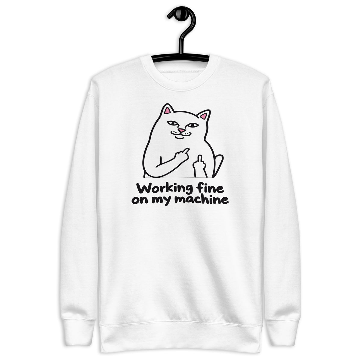 Working Fine on My Machine - Unisex Premium Sweatshirt