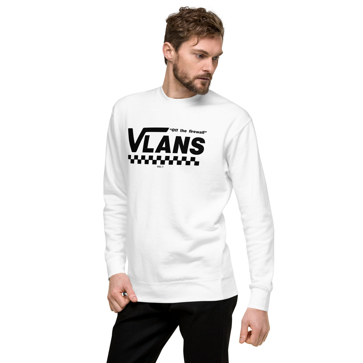 VLANs - Off the Firewall - Unisex Premium Sweatshirt