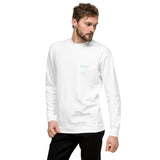 npm install self-worth - Unisex Premium Sweatshirt