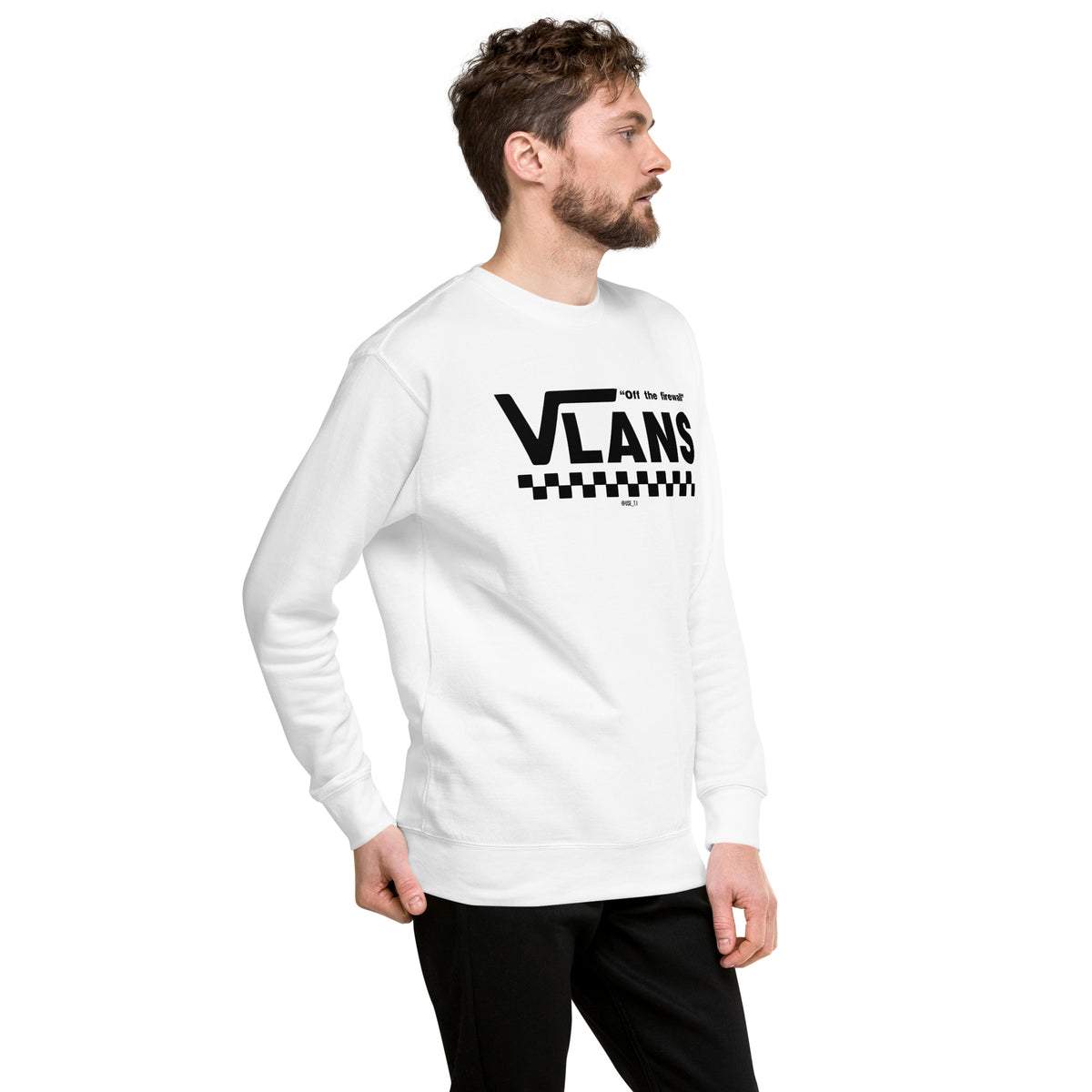 VLANs - Off the Firewall - Unisex Premium Sweatshirt