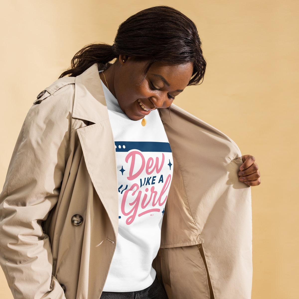 Dev Like a Girl - Unisex Premium Sweatshirt