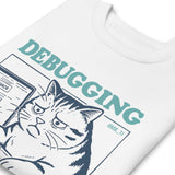 Debugging Forever – Cat Edition - Unisex Premium Sweatshirt