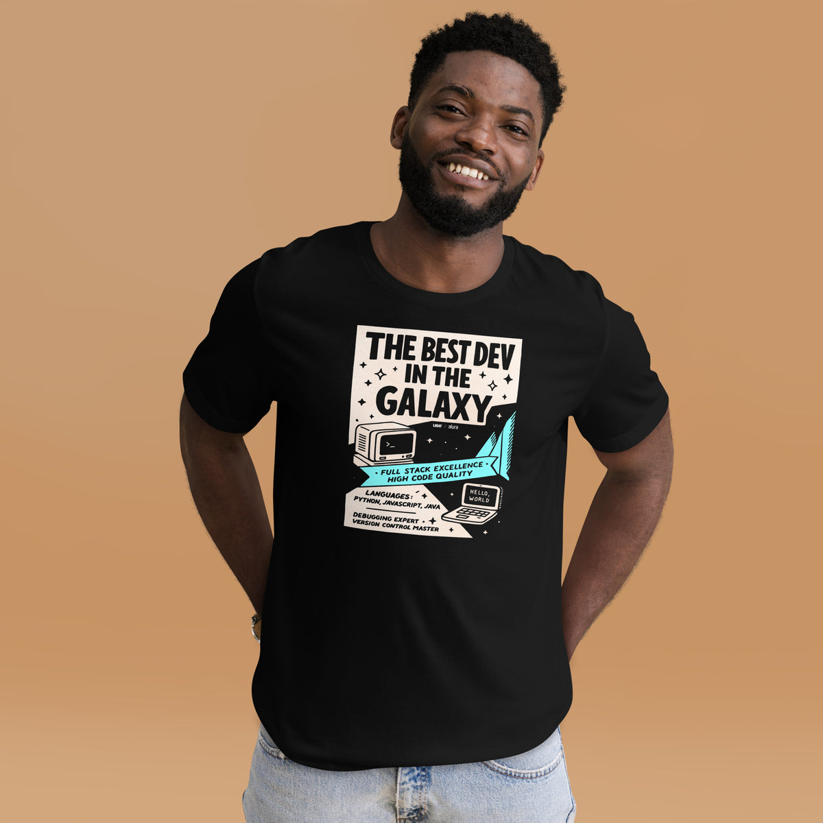 The Best Dev in the Galaxy - Unisex t-shirt
