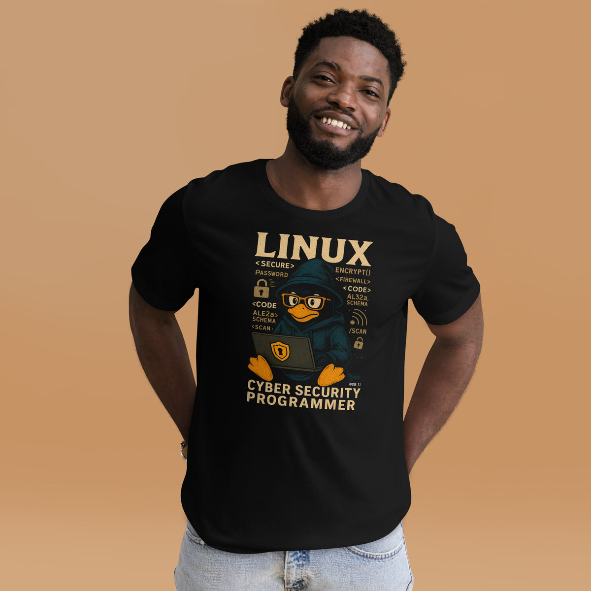 Linux Cyber Security Programmer - Unisex t-shirt