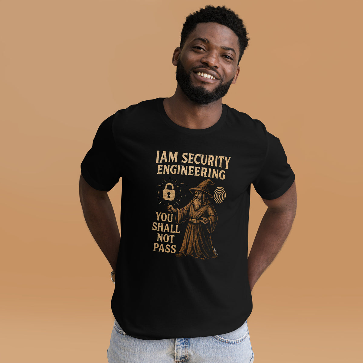 IAM Security Engineering - You Shall Not Pass - Unisex t-shirt