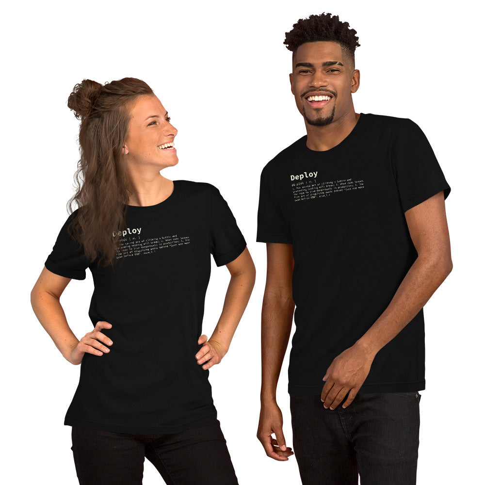 Deploy Definition - Unisex t-shirt