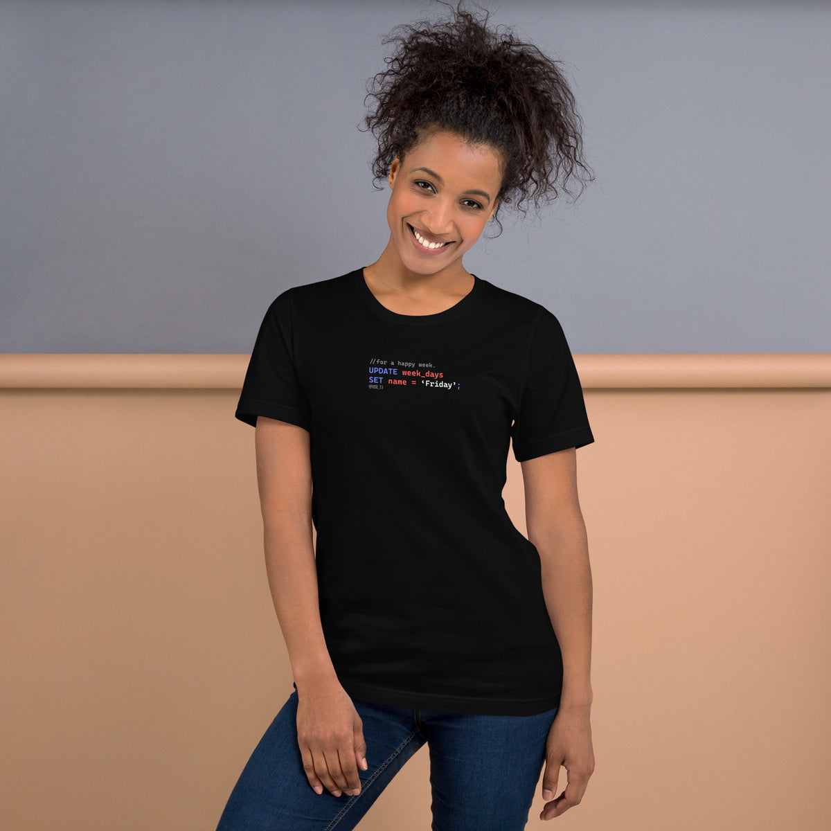 Update Week to Friday - Unisex t-shirt