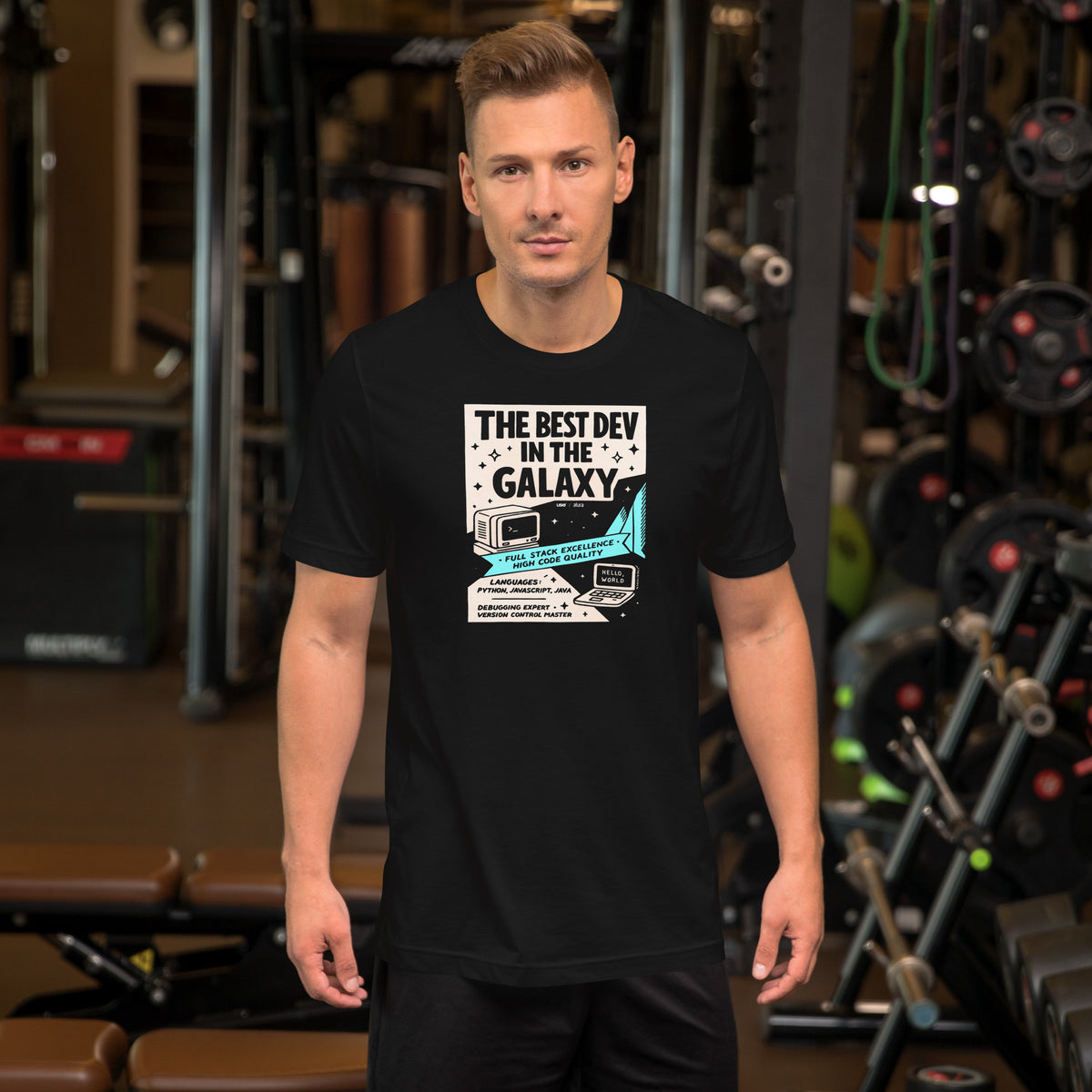 The Best Dev in the Galaxy - Unisex t-shirt