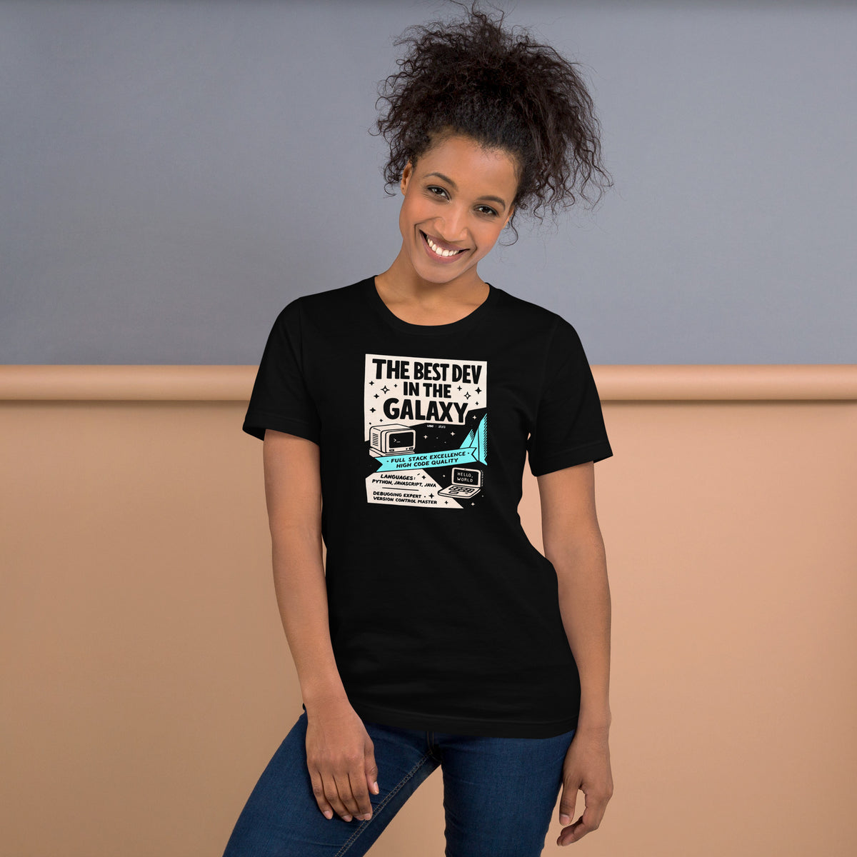 The Best Dev in the Galaxy - Unisex t-shirt