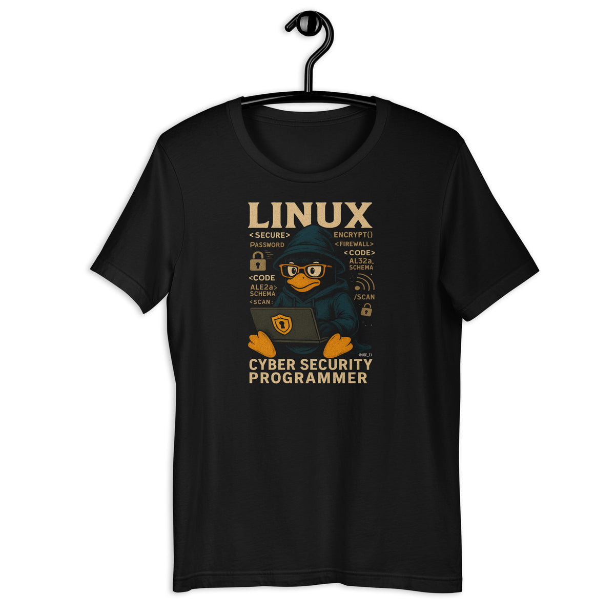 Linux Cyber Security Programmer - Unisex t-shirt