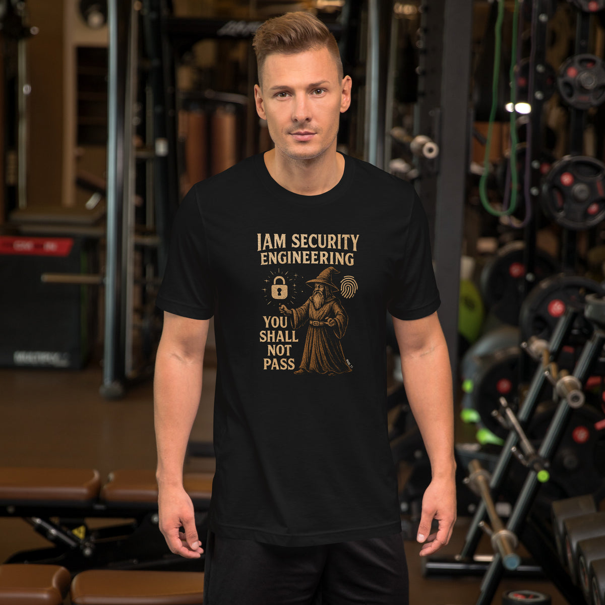 IAM Security Engineering - You Shall Not Pass - Unisex t-shirt