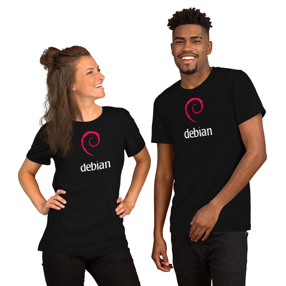 Linux Debian Classic Logo - Unisex t-shirt