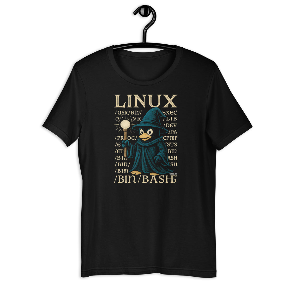 Linux Wizard - /bin/bash Edition - Unisex t-shirt