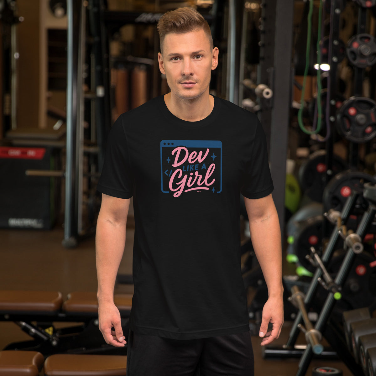 Dev Like a Girl - Unisex t-shirt