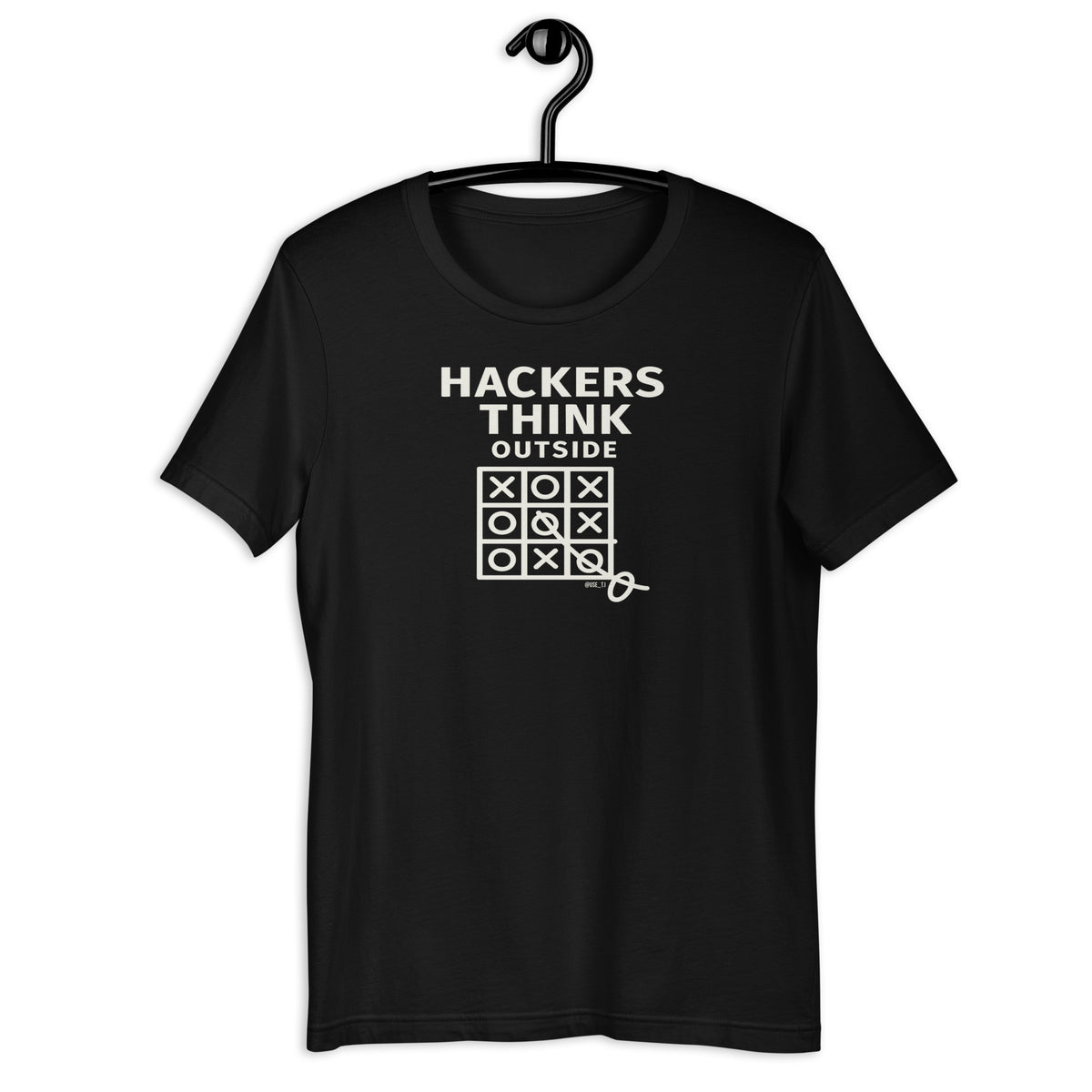 Hacker Think Outside - Unisex t-shirt
