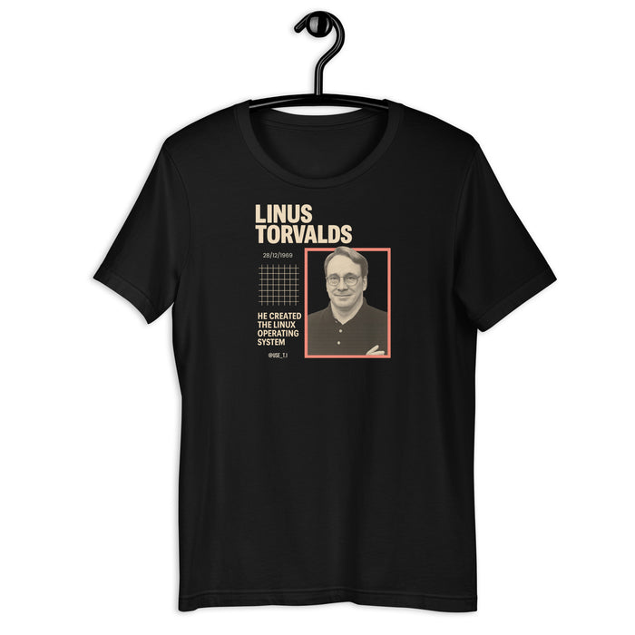 Linus Torvalds – The Father of the Kernel Who Changed the Tech World - Unisex t-shirt