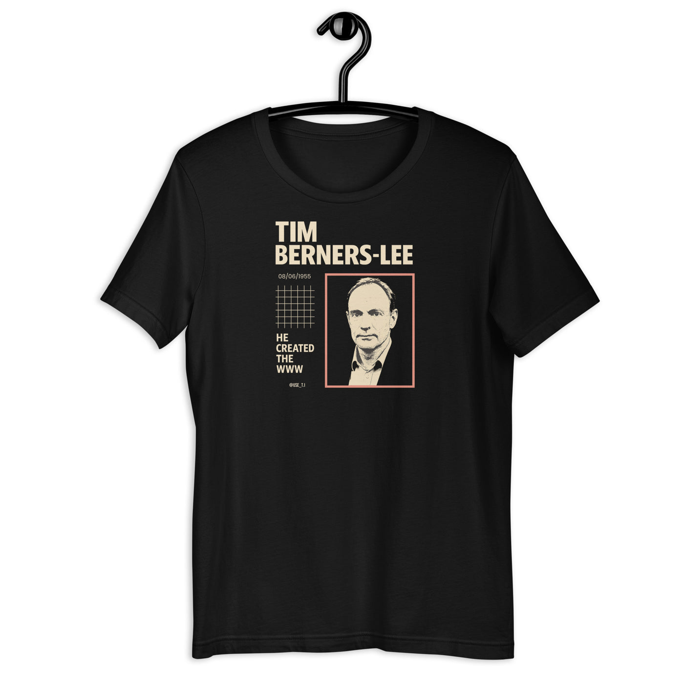 Tim Berners-Lee – The Architect of the Web - Unisex t-shirt