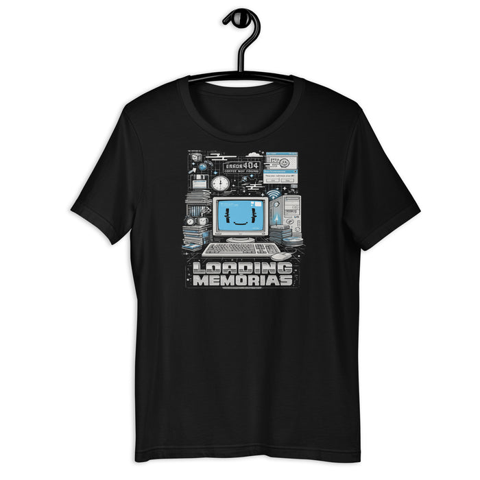 Loading Memories Retro Tech Tee - Unisex t-shirt