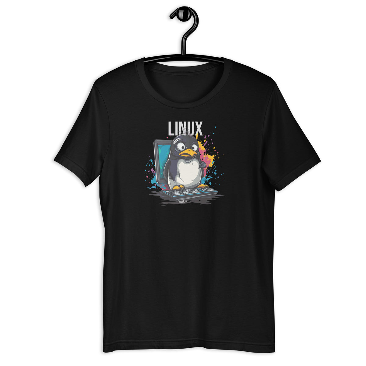 Linux - The Modern Penguin - Unisex t-shirt