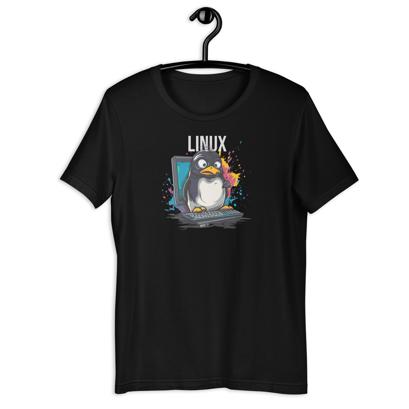 Linux - The Modern Penguin - Unisex t-shirt