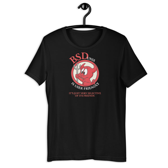 BSD UNIX Is User Friendly  - Unisex t-shirt