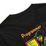 Programmer with Vibrant Colors - Unisex t-shirt