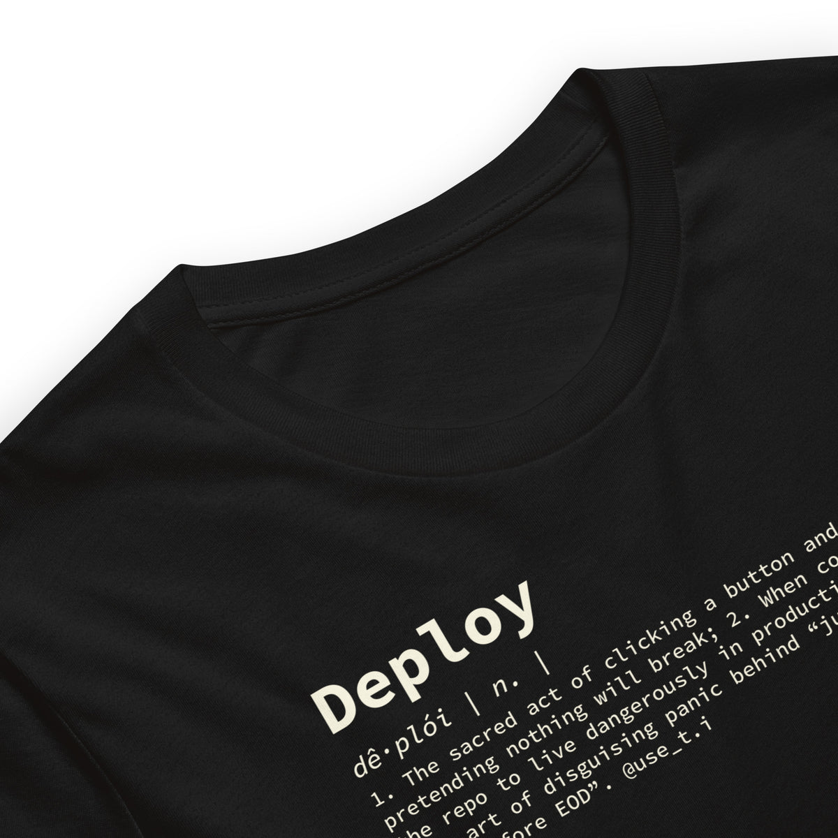 Deploy Definition - Unisex t-shirt