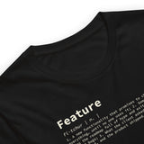 Feature Definition - Unisex t-shirt