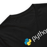 Python Logo - Code with Elegance - Unisex t-shirt