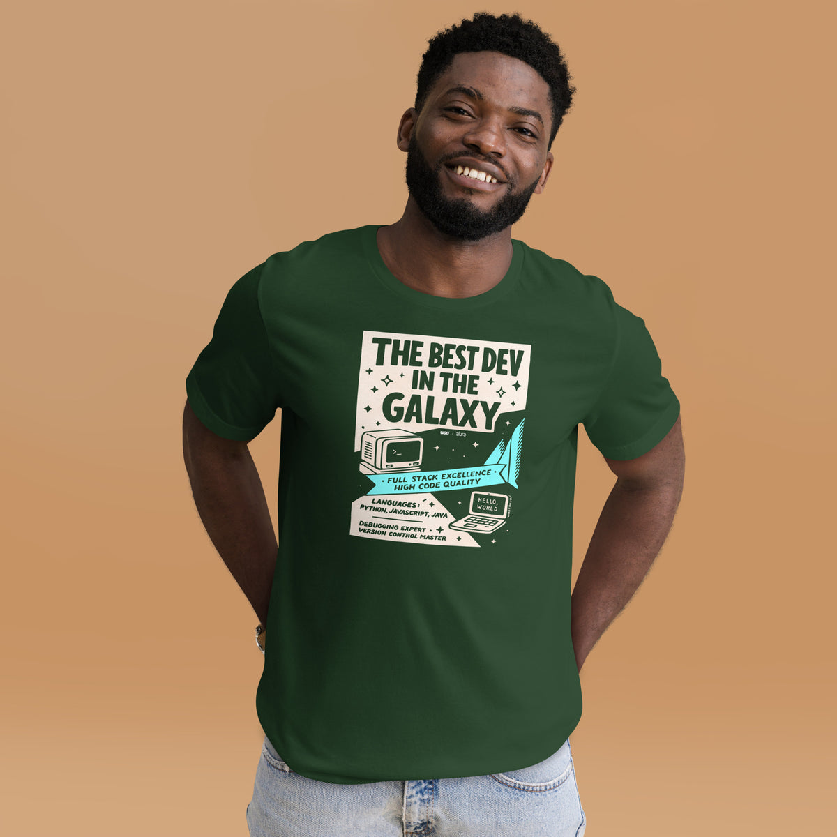 The Best Dev in the Galaxy - Unisex t-shirt