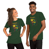 Programmer with Vibrant Colors - Unisex t-shirt