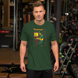 Programmer with Vibrant Colors - Unisex t-shirt