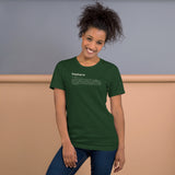 Feature Definition - Unisex t-shirt