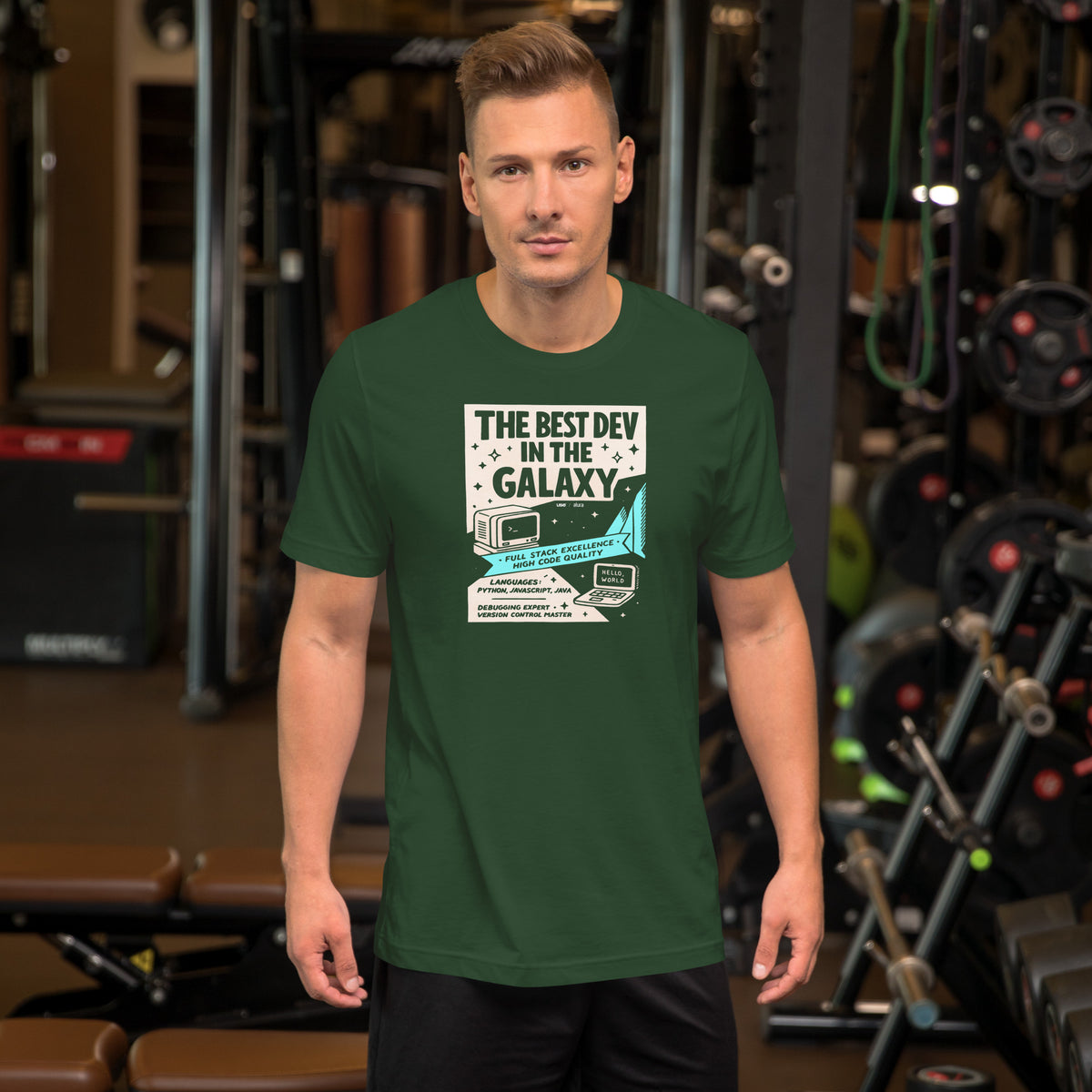 The Best Dev in the Galaxy - Unisex t-shirt