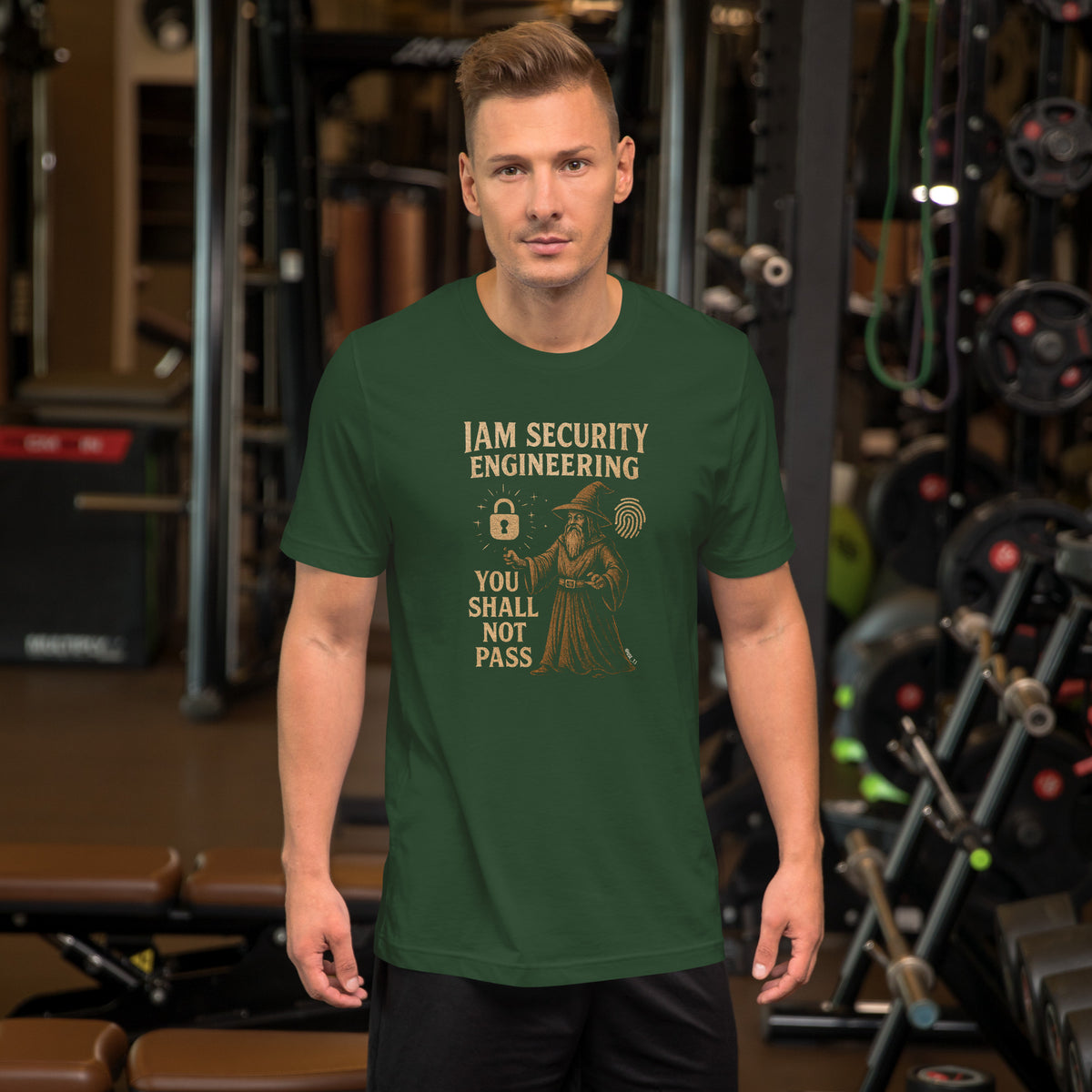 IAM Security Engineering - You Shall Not Pass - Unisex t-shirt