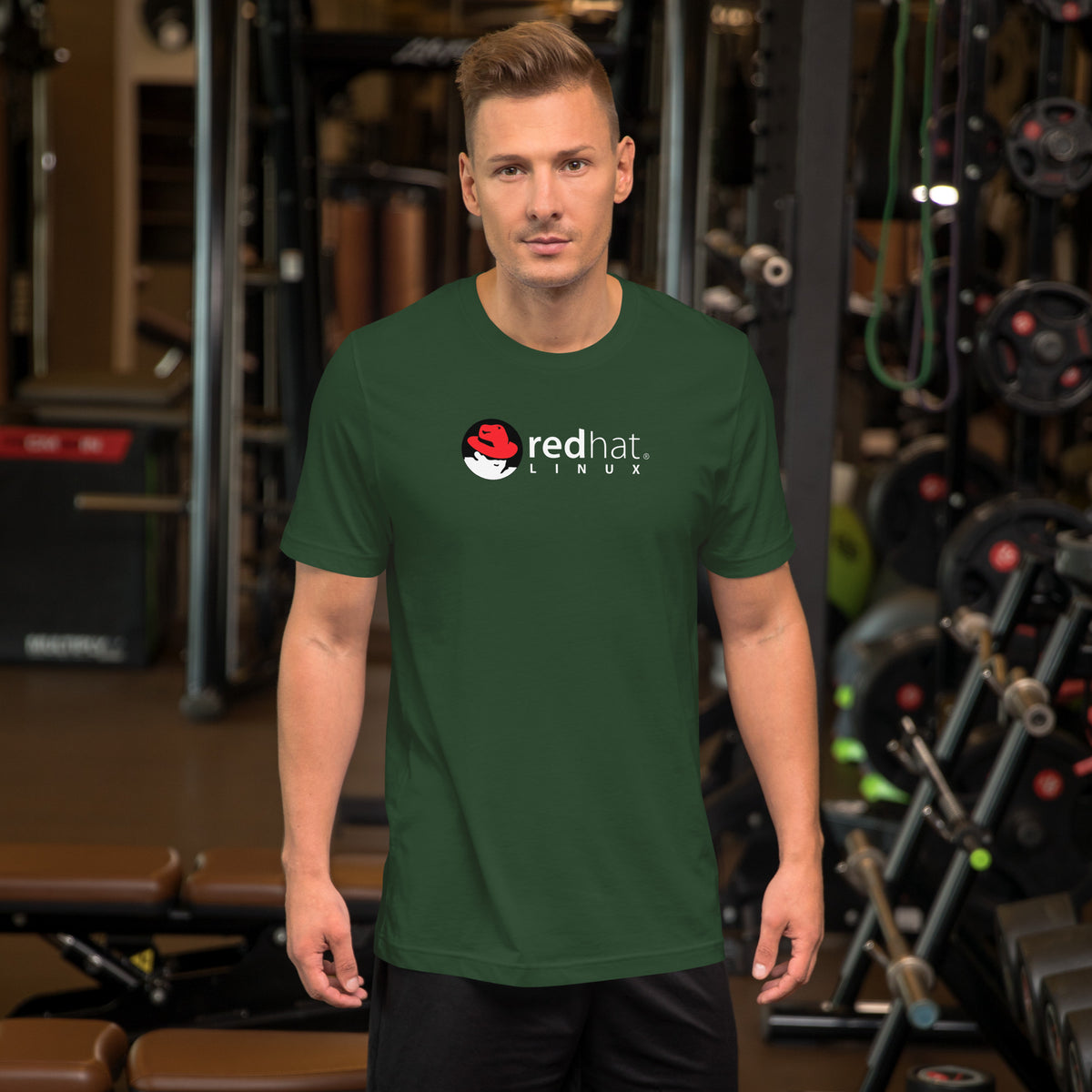 Linux Red Hat Classic Logo - Unisex t-shirt